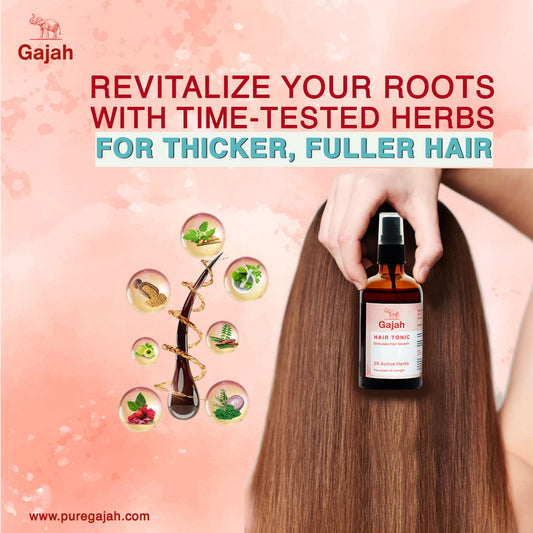 How to Regrow Your Hair Naturally: 19 Powerful Methods Using Gajah Hair Tonic