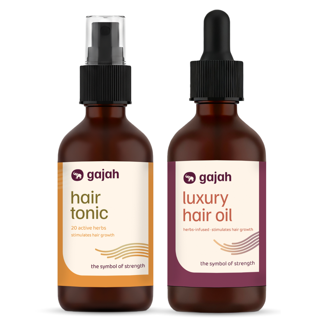 Gajah Hair Tonic and Luxury Oil