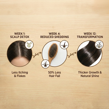 Gajah Hair Care Kit - Hair Tonic, Luxury Hair Oil, Anti Hairfall Shampoo and Hair Mask