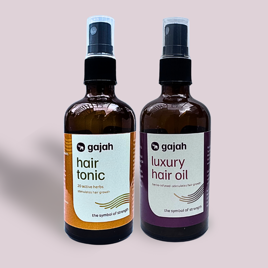 Gajah Hair Tonic and Luxury Oil