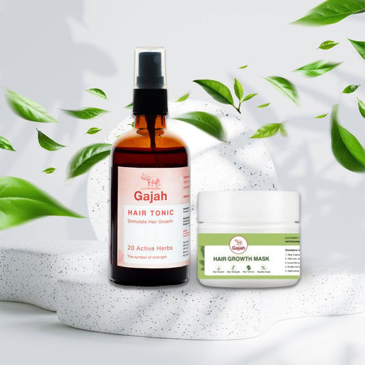Gajah Hair Tonic and Hair Mask
