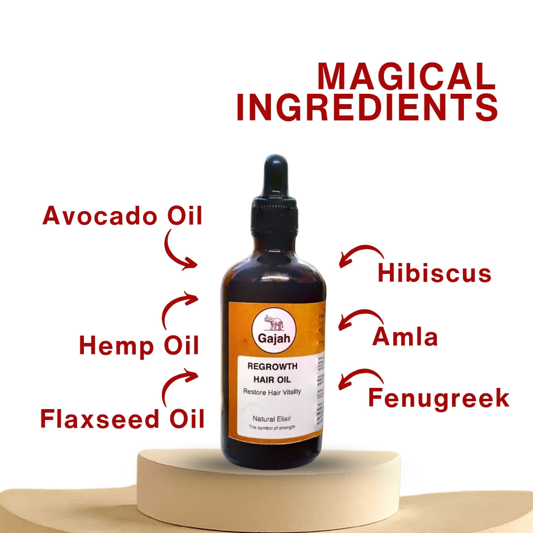 Gajah Regrowth Hair Oil