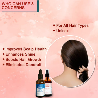 Gajah Hair Tonic and Luxury Oil